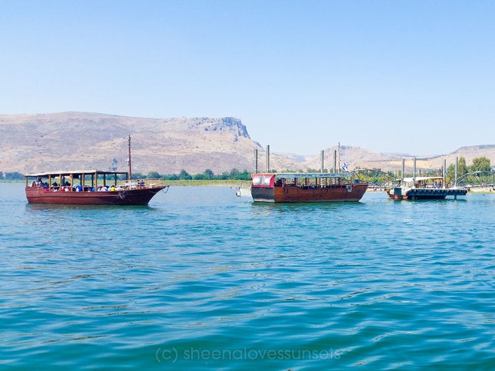 CCF Holy Land Tour Sea of Galilee