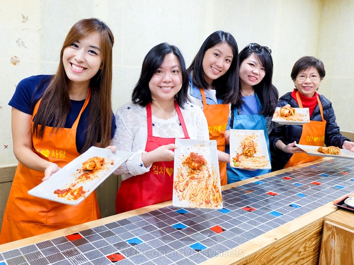 Kimchi School Kimchi Making