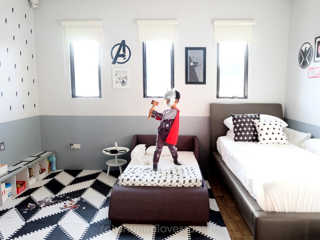 Marvel Avengers Headquarters: A Modern, Superhero, Kids Bedroom